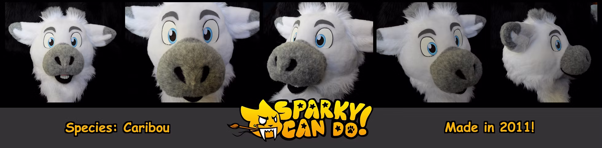 SparkyCanDo fursuit commission photo, 2011