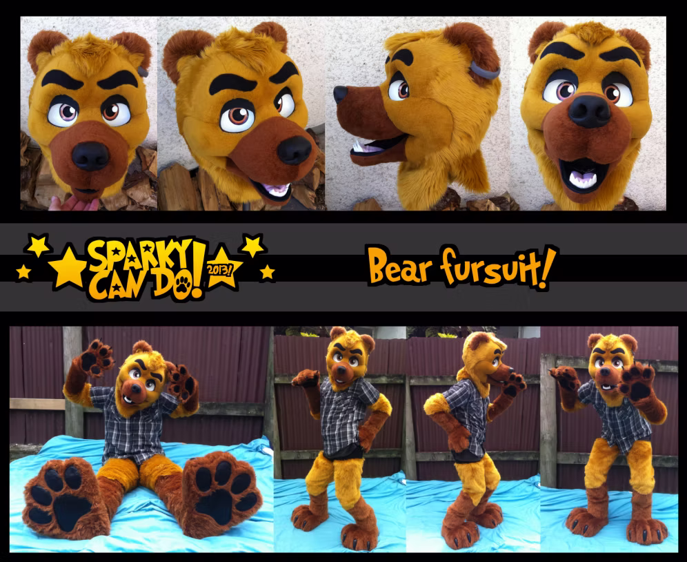 SparkyCanDo fursuit — Mr BearS, 2013
