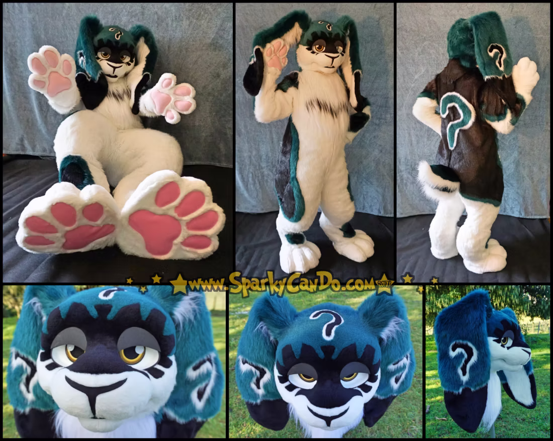 SparkyCanDo fursuit — FinishedS, 2017