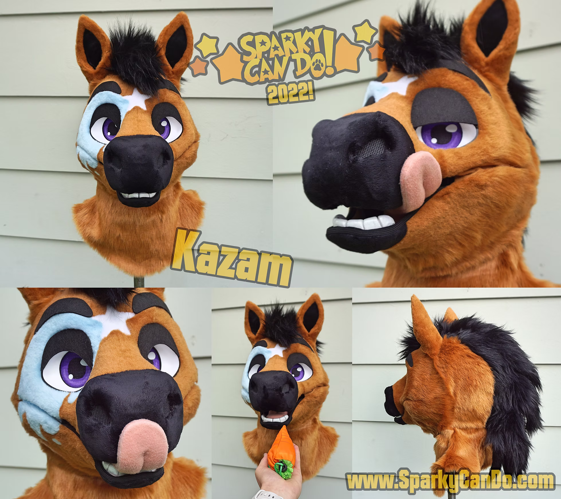 SparkyCanDo fursuit commission photo, 2022